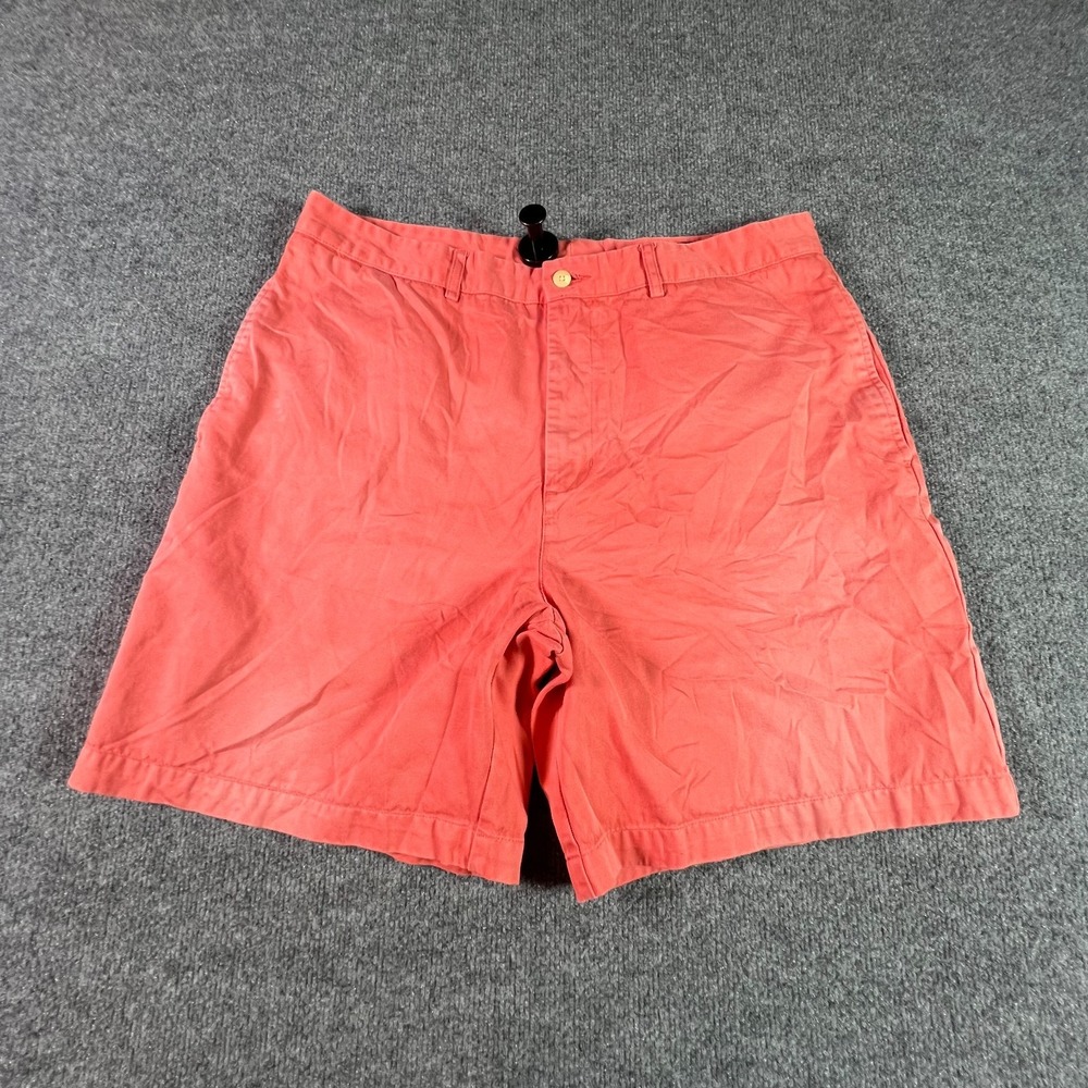 Vineyard Vines Chino Shorts Men's 36 Pink Cotton Summer Preppy Club Outdoor